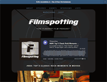 Tablet Screenshot of filmspotting.net